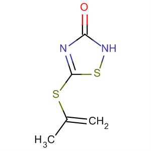 56409-59-7  1,2,4-Thiadiazol-3(2H)-one, 5-(2-propenylthio)-