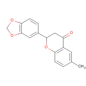 56414-13-2  4H-1-Benzopyran-4-one, 2-(1,3-benzodioxol-5-yl)-2,3-dihydro-6-methyl-