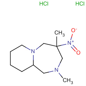 56434-42-5  Pyrido[1,2-a][1,4]diazepine, decahydro-2,4-dimethyl-4-nitro-,dihydrochloride