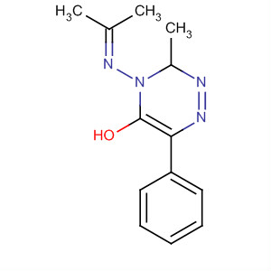 56476-13-2  1,2,4-Triazin-5-ol,3,4-dihydro-3-methyl-4-[(1-methylethylidene)amino]-6-phenyl-