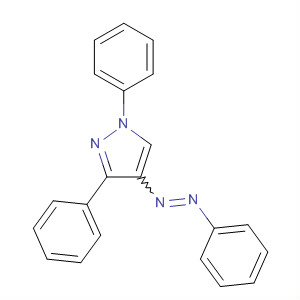 56530-31-5  1H-Pyrazole, 1,3-diphenyl-4-(phenylazo)-