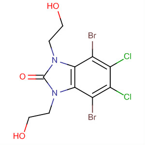 56534-24-8  2H-Benzimidazol-2-one,4,7-dibromo-5,6-dichloro-1,3-dihydro-1,3-bis(2-hydroxyethyl)-