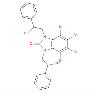 56534-25-9  2H-Benzimidazol-2-one,4,5,6,7-tetrabromo-1,3-dihydro-1,3-bis(2-hydroxy-2-phenylethyl)-