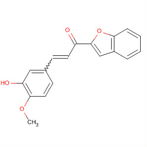 565420-44-2  2-Propen-1-one, 1-(2-benzofuranyl)-3-(3-hydroxy-4-methoxyphenyl)-