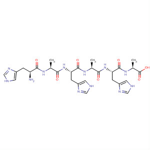 565433-74-1  L-Alanine, L-histidyl-L-alanyl-L-histidyl-L-alanyl-L-histidyl-