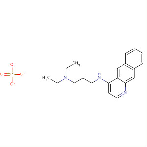 56548-52-8  1,3-Propanediamine, N'-benzo[g]quinolin-4-yl-N,N-diethyl-, phosphate(1:1)