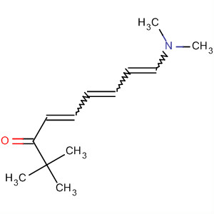 56567-65-8  4,6,8-Nonatrien-3-one, 9-(dimethylamino)-2,2-dimethyl- 56567-65-8  4,6,8-Nonatrien-3-one, 9-(dimethylamino)-2,2-dimethyl-
