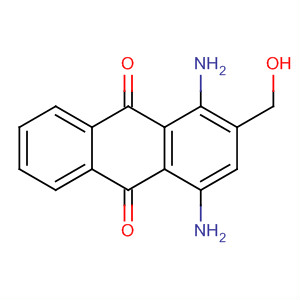 56594-20-8  9,10-Anthracenedione, 1,4-diamino-2-(hydroxymethyl)-