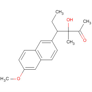 56600-81-8  2-Hexanone, 3-hydroxy-4-(6-methoxy-2-naphthalenyl)-3-methyl-