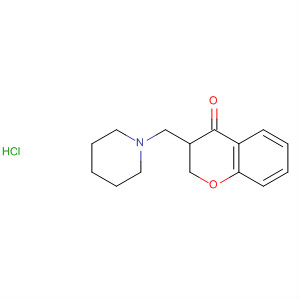 56662-10-3  4H-1-Benzopyran-4-one, 2,3-dihydro-3-(1-piperidinylmethyl)-,hydrochloride