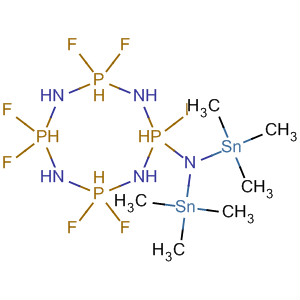56697-70-2  1,3,5,7,2,4,6,8-Tetrazatetraphosphocine,2-[bis(trimethylstannyl)amino]-2,4,4,6,6,8,8-heptafluoro-2,2,4,4,6,6,8,8-octahydro-