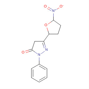 56703-66-3  3H-Pyrazol-3-one, 2,4-dihydro-5-(5-nitro-2-furanyl)-2-phenyl-