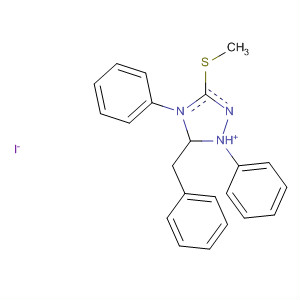 56734-94-2  1H-1,2,4-Triazolium, 3-(methylthio)-1,4-diphenyl-5-(phenylmethyl)-,iodide