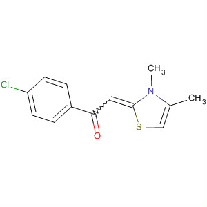 56738-48-8  Ethanone, 1-(4-chlorophenyl)-2-(3,4-dimethyl-2(3H)-thiazolylidene)-