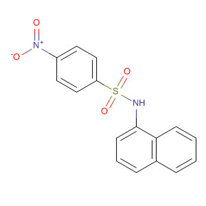 56799-93-0  Benzenesulfonamide, N-1-naphthalenyl-4-nitro-