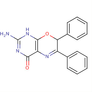 56830-46-7  4H-Pyrimido[4,5-b][1,4]oxazin-4-one,2-amino-1,7-dihydro-6,7-diphenyl-