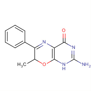 56830-48-9  4H-Pyrimido[4,5-b][1,4]oxazin-4-one,2-amino-1,7-dihydro-7-methyl-6-phenyl-
