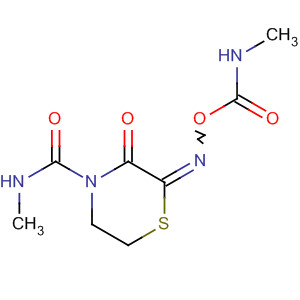 56867-07-3  4-Thiomorpholinecarboxamide,N-methyl-2-[[[(methylamino)carbonyl]oxy]imino]-3-oxo-