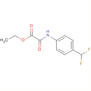 56882-30-5  Acetic acid, [[4-(difluoromethyl)phenyl]amino]oxo-, ethyl ester