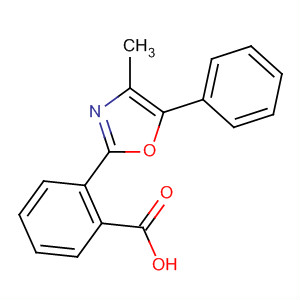 56894-45-2  Benzoic acid, 2-(4-methyl-5-phenyl-2-oxazolyl)-