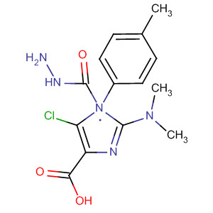 569371-27-3  1H-Imidazole-4-carboxylic acid,5-chloro-2-(dimethylamino)-1-(4-methylphenyl)-, hydrazide