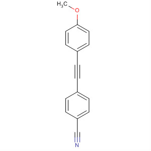 56982-37-7  Benzonitrile, 4-[(4-methoxyphenyl)ethynyl]-