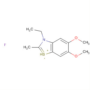 57019-85-9  Benzothiazolium, 3-ethyl-5,6-dimethoxy-2-methyl-, iodide