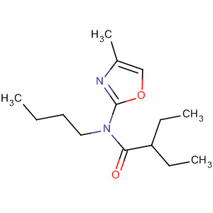 57067-78-4  Butanamide, N-butyl-2-ethyl-N-(4-methyl-2-oxazolyl)-