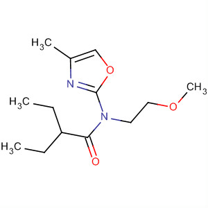 57068-10-7  Butanamide, 2-ethyl-N-(2-methoxyethyl)-N-(4-methyl-2-oxazolyl)-