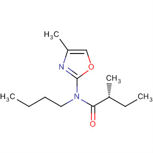 57068-78-7  Butanamide, N-butyl-2-methyl-N-(4-methyl-2-oxazolyl)-, (R)-