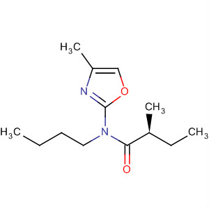 57068-79-8  Butanamide, N-butyl-2-methyl-N-(4-methyl-2-oxazolyl)-, (S)-