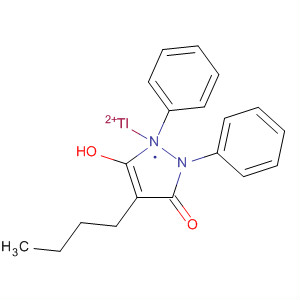 57091-21-1  3H-Pyrazol-3-one, 4-butyl-1,2-dihydro-5-hydroxy-1,2-diphenyl-,thallium(1+) salt