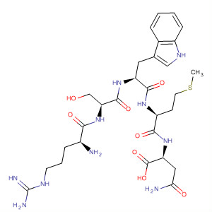 571146-32-2  L-Asparagine, L-arginyl-L-seryl-L-tryptophyl-L-methionyl-