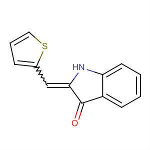57211-37-7  3H-Indol-3-one, 1,2-dihydro-2-(2-thienylmethylene)-