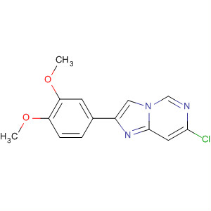 572910-55-5  Imidazo[1,2-c]pyrimidine, 7-chloro-2-(3,4-dimethoxyphenyl)-
