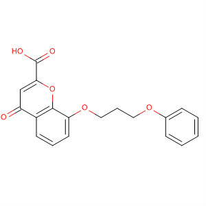 57309-47-4  4H-1-Benzopyran-2-carboxylic acid, 4-oxo-8-(3-phenoxypropoxy)- 57309-47-4  4H-1-Benzopyran-2-carboxylic acid, 4-oxo-8-(3-phenoxypropoxy)-