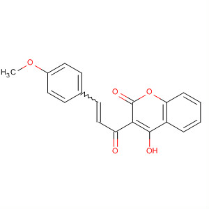 57339-72-7  2H-1-Benzopyran-2-one,4-hydroxy-3-[3-(4-methoxyphenyl)-1-oxo-2-propenyl]-