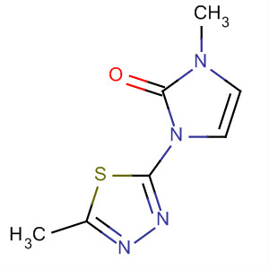 57342-86-6  2H-Imidazol-2-one,1,3-dihydro-1-methyl-3-(5-methyl-1,3,4-thiadiazol-2-yl)-