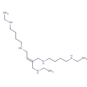 573670-30-1  2-Butene-1,4-diamine,N,N'-bis[4-(ethylamino)butyl]-2-[(ethylamino)methyl]-, (2Z)-