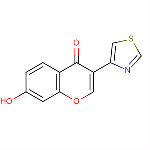 57390-73-5  4H-1-Benzopyran-4-one, 7-hydroxy-3-(4-thiazolyl)-