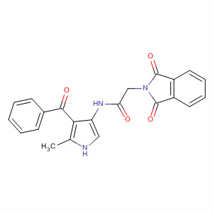 57435-83-3  2H-Isoindole-2-acetamide,N-(4-benzoyl-5-methyl-1H-pyrrol-3-yl)-1,3-dihydro-1,3-dioxo-