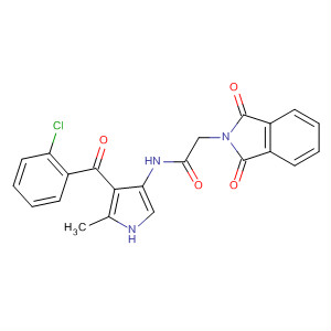 57435-98-0  2H-Isoindole-2-acetamide,N-[4-(2-chlorobenzoyl)-5-methyl-1H-pyrrol-3-yl]-1,3-dihydro-1,3-dioxo-