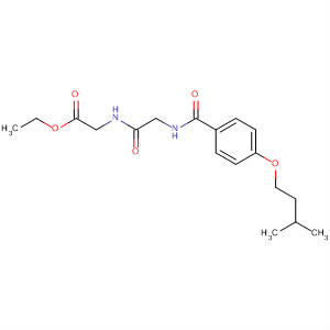 57463-78-2  Glycine, N-[N-[4-(3-methylbutoxy)benzoyl]glycyl]-, ethyl ester