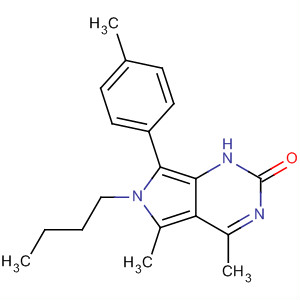 57467-90-0  2H-Pyrrolo[3,4-d]pyrimidin-2-one,6-butyl-1,6-dihydro-4,5-dimethyl-7-(4-methylphenyl)-