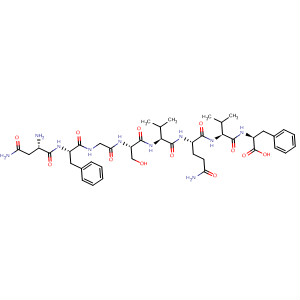 574749-79-4  L-Phenylalanine,L-asparaginyl-L-phenylalanylglycyl-L-seryl-L-valyl-L-glutaminyl-L-valyl-