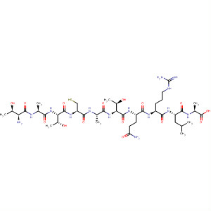 574750-24-6  L-Alanine,L-threonyl-L-alanyl-L-threonyl-L-cysteinyl-L-alanyl-L-threonyl-L-glutaminyl-L-arginyl-L-leucyl-