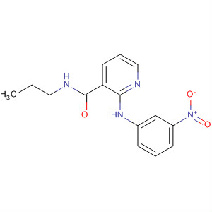 57520-81-7  3-Pyridincarboxamid, 2-[(3-nitrophenyl)amino]-N-propyl-