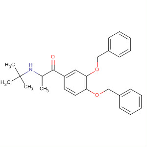 57541-13-6  1-Propanone,1-[3,4-bis(phenylmethoxy)phenyl]-2-[(1,1-dimethylethyl)amino]-