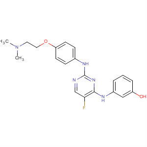 575476-94-7  Phenol,3-[[2-[[4-[2-(dimethylamino)ethoxy]phenyl]amino]-5-fluoro-4-pyrimidinyl]amino]-