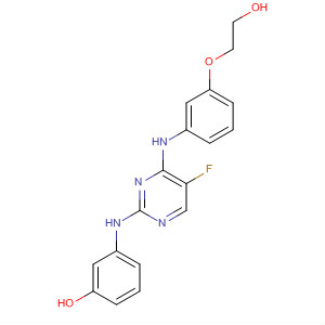 575481-68-4  Phenol,3-[[5-fluoro-4-[[3-(2-hydroxyethoxy)phenyl]amino]-2-pyrimidinyl]amino]-